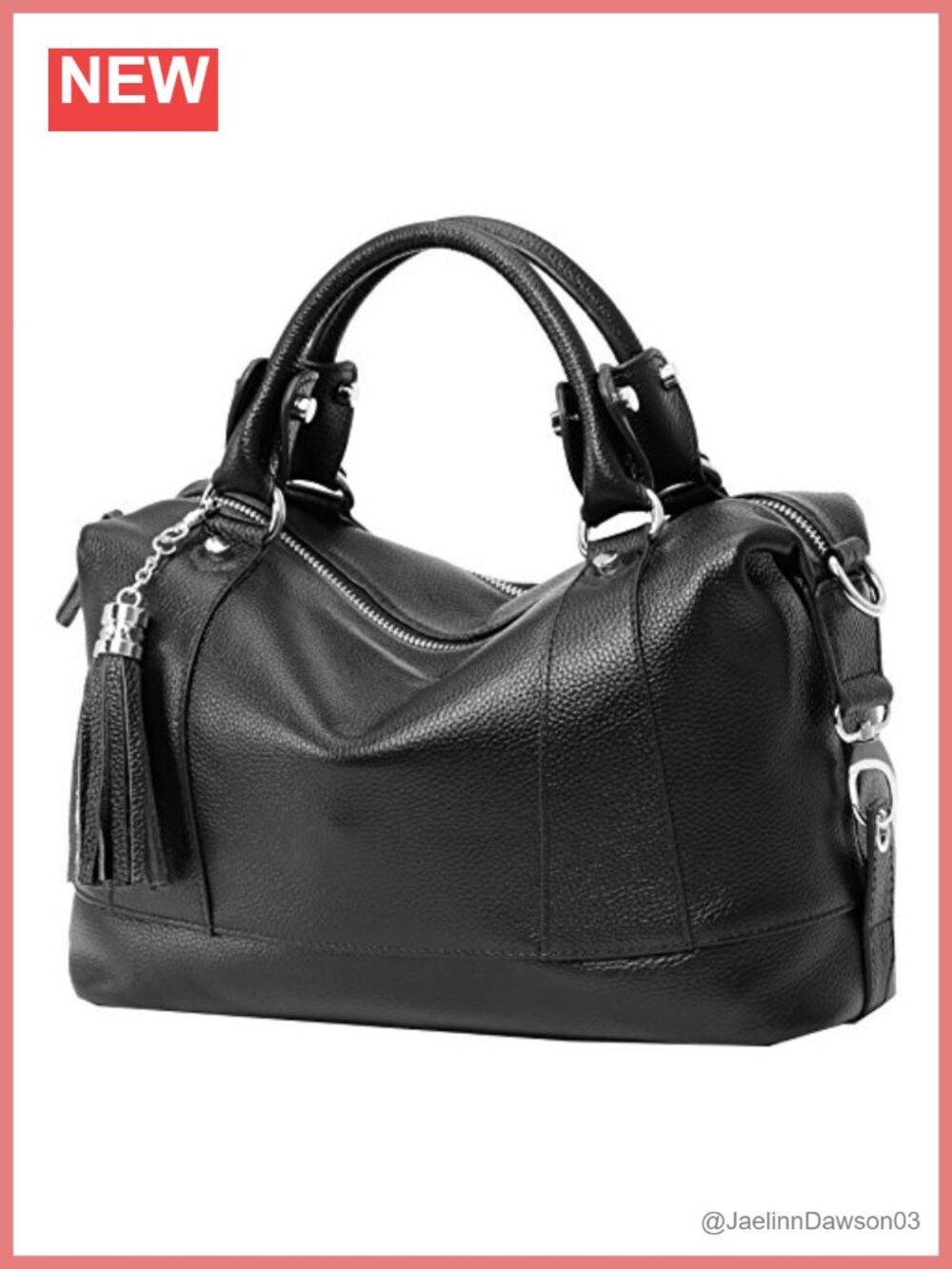Genuine Leather Satchel Purse Hobo Shoulder Bag Crossbody Tote